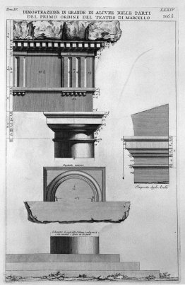 Die römische Altertümer, t. 4, Tafel XXXIV. Vista von einigen de