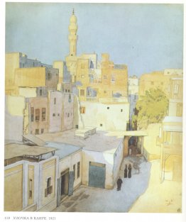 Eine Straße in Kairo