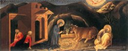 Anbetung der Könige Altar, links Predellaplatte der Darstellung
