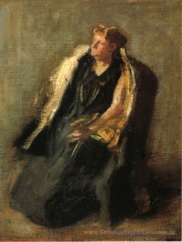 Portrait of Mrs. Hubbard (Skizze)