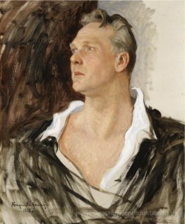 Porträt von Feodor Schaljapin