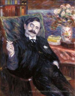 Porträt des Dichters Georges Bonnamour