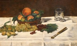 Stillleben: Früchte auf einem Tisch