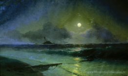 Moonrise in Feodosia