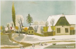 Husovtsy im Schnee