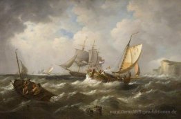 Seelandschaft mit Französisch Versand