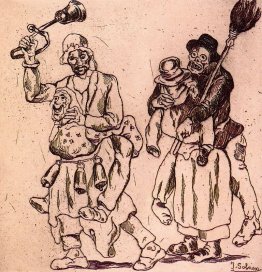 Masken der Kuhglocken