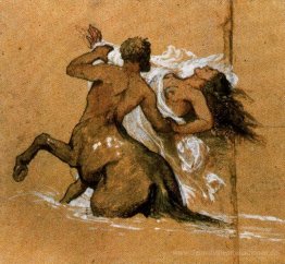 Centaur und Nymphe