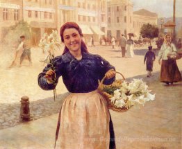 Kiew Blumen-Mädchen-
