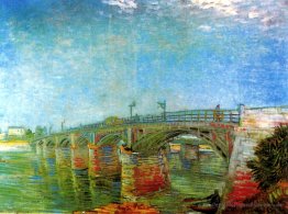 Die Seine-Brücke bei Asnieres