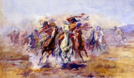 Als Sioux und Blackfeet-Treffen