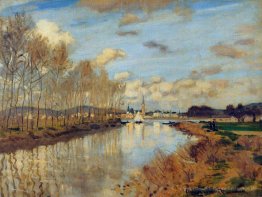Argenteuil, vom Kleinen Arm der Seine gesehen