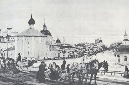 Abfahrt von Troitsa