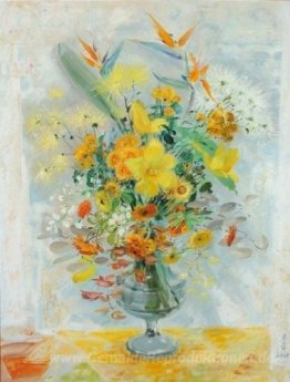 Gelbe Lilien-