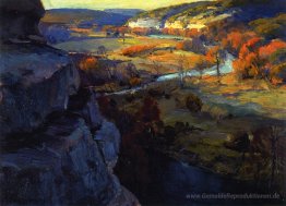 Bluffs auf dem Guadalupe Riiver, 17 Meilen über Kerryville Texas
