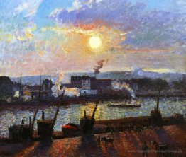 Sonnenuntergang, Rouen