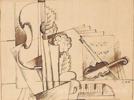 Komposition mit Musikinstrumenten