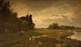 Auf der Avon in der Nähe von Stratford