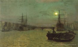 London Bridge Halb Tide