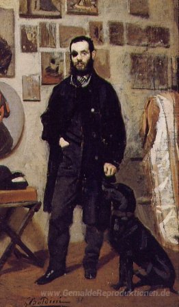 Porträt von Giuseppe Abbati