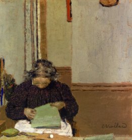 Madame Vuillard cousant