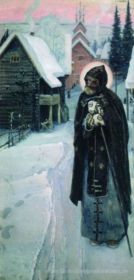 Heiligen Sergius 'Arbeiten (rechte Teil des Triptychons)