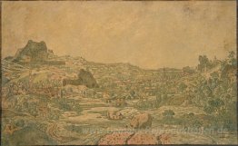 Stadt mit vier Türmen
