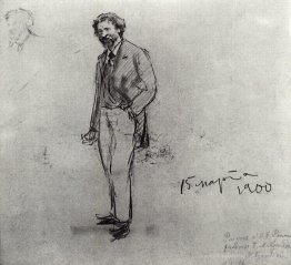Porträt von Ilja Repin