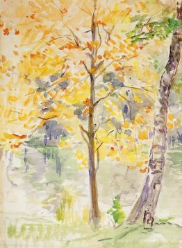 Fall-Farben im Bois de Boulogne