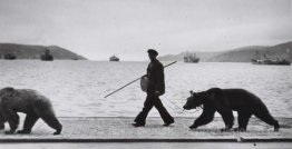 Montreur d'uns au lange du Bosphore