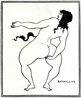 Bathyllus nimmt die Pose