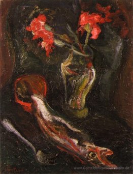 Blumen und Fisch