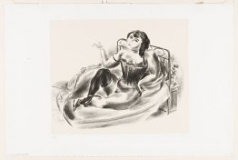 Mädchen mit Zigarette