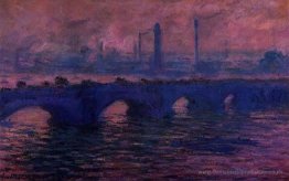 Waterloo-Brücke, Bedeckt Wetter