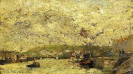 Die Seine bei Rouen