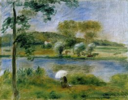 Landschaft Ufer des Flusses