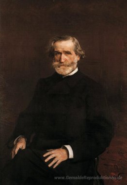 Porträt von Guiseppe Verdi (1813-1901)