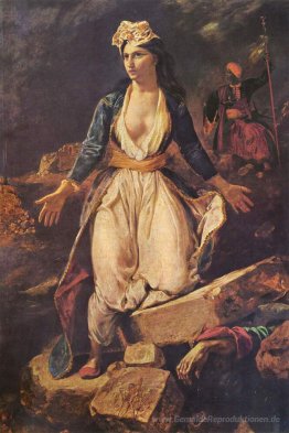 Griechenland bis zum den Ruinen von Missolonghi