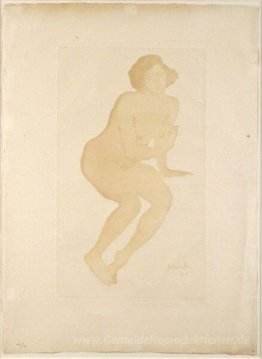 Nude Radierung