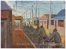 Radfahrer in Sophiatown