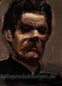 Porträt von Maxim Gorki
