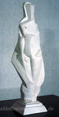 Stehender weiblicher Akt (Femme nue debout)