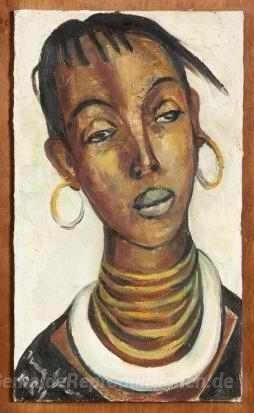 Eine afrikanische Frau