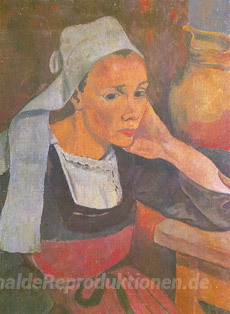 Porträt von Marie Lagadu