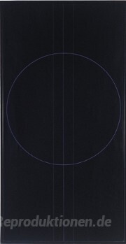 Schwarzmalerei, Indigo Violett VI