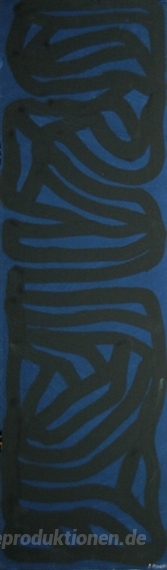 Blau Vertikale