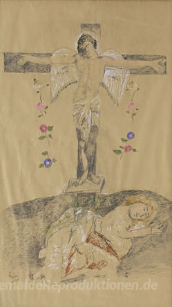 Eros am Kreuz und Stella Violandi