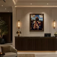 Christus und die Samariterin zwischen Ruinen — Boutiquehotel