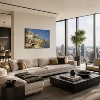 Girl des Ozeans — Luxus-Penthouse