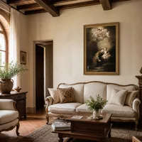 Die große Stillleben — Italienische Villa